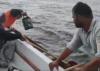 سیاحتی مقام مانسبل میں تیز ہوائیں چلنے سے خوف و ہراس