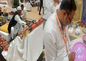 جی 20رافٹ بازار میں روایتی فنکاروں نے ہندوستان کے فن کی نمائش کی