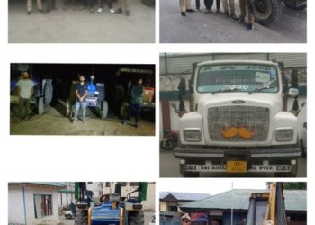 معدنیات کی غیر قانونی کان کنی میں بارہمولہ پولیس نے 13 گاڑیاں ضبط، 12 افراد کو گرفتار کیا