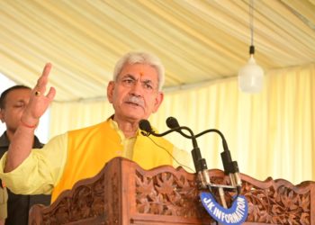 ترقی ہمارا عزم ہے۔ یہ ہمارا مذہب ہے۔ منوج سنہا