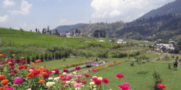 بھدرواہ کے الپائن گھاس کے میدان پکنک منانے والوں کیلئے پسندیدہ مقام بنا