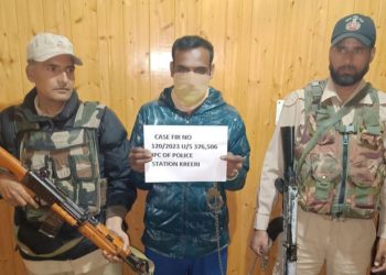بارہمولہ میں اپنی ہی بیٹی کے ساتھ مبینہ زیادتی کرنے کے الزام میں ایک شخص گرفتار:پولیس
