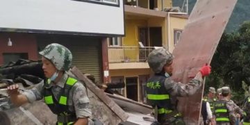 چین میں 6.1 شدت کا زلزلہ، ہلاکتیں 127 افراد ہلاک