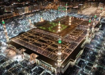ایک ہفتے میں زائرین کی ریکارڈ تعداد میں روضہ رسولؐ پر حاضری