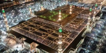 ایک ہفتے میں زائرین کی ریکارڈ تعداد میں روضہ رسولؐ پر حاضری
