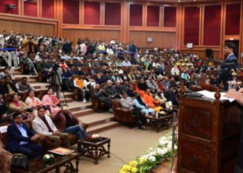 لفٹینٹ گورنر نے شری کیلاکھ جیوتش اینڈ ویدک سنستھان ٹرسٹ کے 11 ویں یومِ تاسیس کی تقریب سے خطاب کیا
