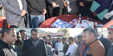 ناظم زئی نے وی بی ایس وائی کی صدارت کی اور دھرگلون میں عوامی دربار سے خطاب کیا