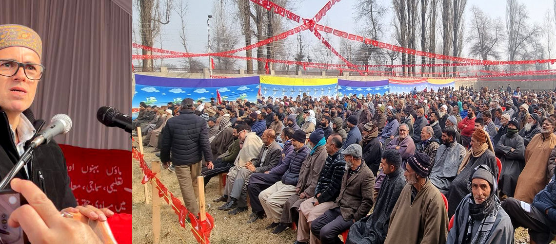 بی جے پی کو 5اگست2019تک پہنچنے میں70سال لگ گئے،ہماری جدوجہد بھی جاری رہے گی: عمر عبداللہ