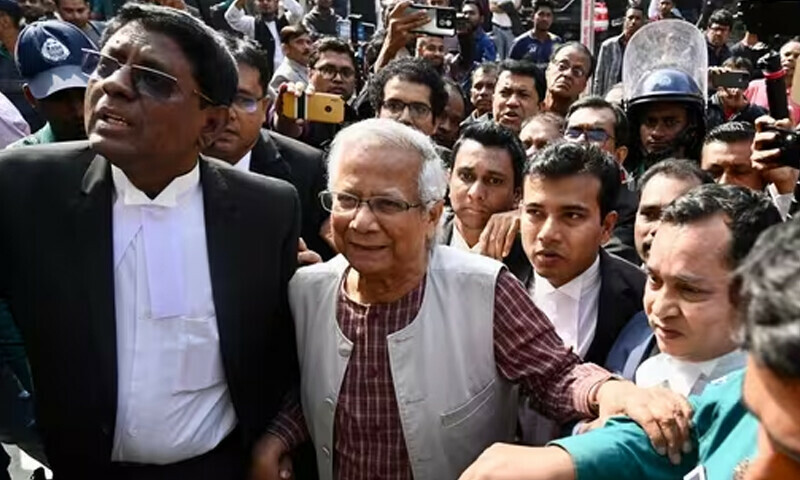 بنگلہ دیش کے نوبل انعام یافتہ ماہر اقتصادیات محمد یونس کو 6 ماہ قید کی سزا