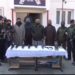 کپواڑہ پولیس نے 5 ملی ٹینٹ معاونین کو اسلحہ سمیت گرفتارکرنے کا دعویٰ کیا
