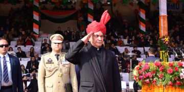 لیفٹیننٹ گورنر منوج سنہا نے جموں میں بلیدان استمبھ پر خراج عقدیت پیش کی
