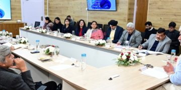 ایل جی سنہا نے انٹرپرینیورشپ کی تخلیق اور ترقی کے لیے ایڈوائزری بورڈ کی پہلی میٹنگ کی صدارت کی