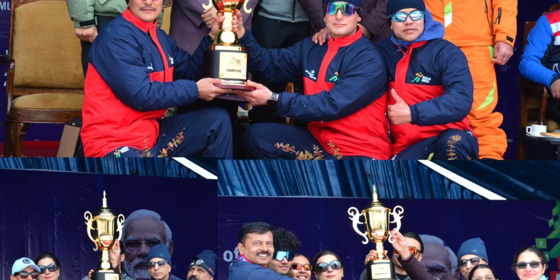 شاہد چاچی نے کھیلو اِنڈیا وِنٹر گیمز میں جموںوکشمیر کیلئے پہلا گولڈ میڈیل حاصل کیا