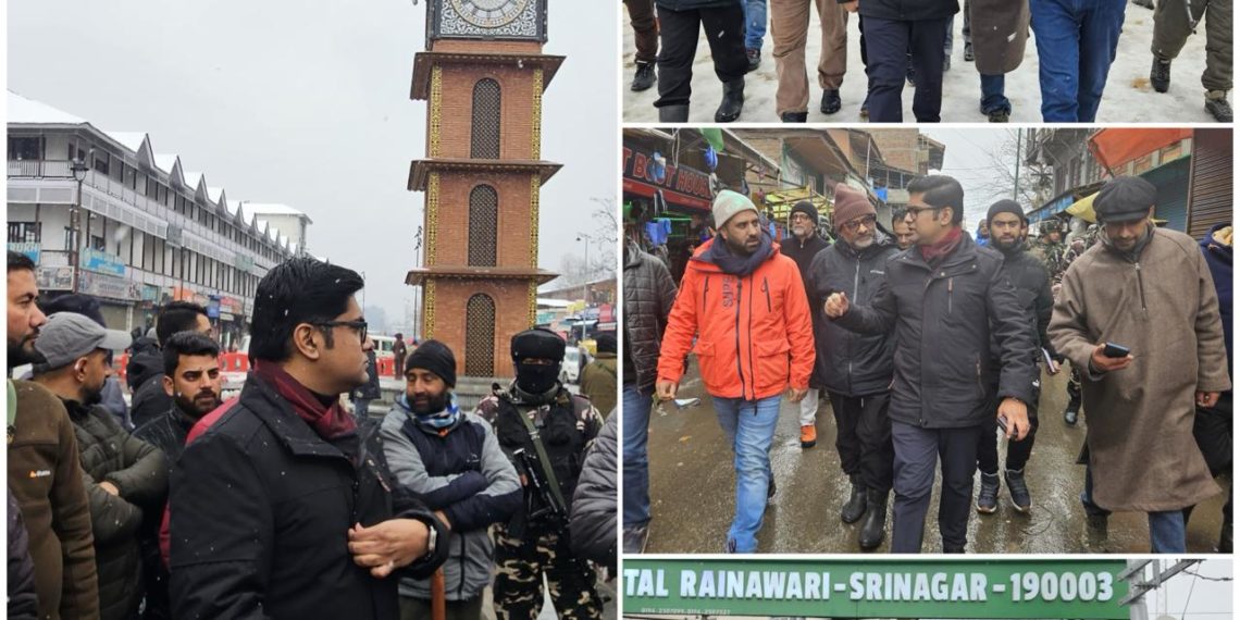 برف ہٹانے کے لئے مشینری اور افرادی قوت کو کام پر لگا دیا گیا ہے:ایس ایم سی کمشنر