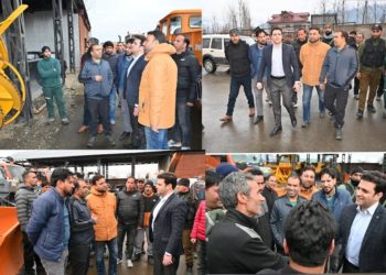 ضلع ترقیاتی کمشنر کولگام نے میکنیکل فیلڈ سب ڈویژن کولگام کا دورہ کیا