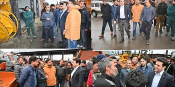 ضلع ترقیاتی کمشنر کولگام نے میکنیکل فیلڈ سب ڈویژن کولگام کا دورہ کیا