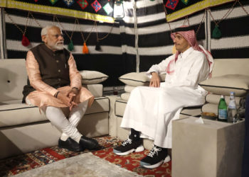  قطر میں ہندوستانی برادری کی فلاح و بہبود میں تعاون کرنے پر امیر قطر کے  مشکور ہیں۔ مودی