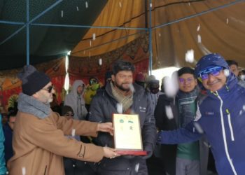 سونہ مرگ میں پہلی بار قومی سنو شو چمپئن شپ کا اِنعقاد