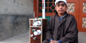 11 سالہ کشمیری’سائنسی جینئس‘ نے ایک اور ملٹی ٹاسکنگ مشین بنائی