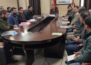 لوک سبھا اِنتخابات 2024 چیف الیکٹورل آفیسر نے ضلع رام بن میں تیاریوں کا جائزہ لیا