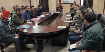 لوک سبھا اِنتخابات 2024 چیف الیکٹورل آفیسر نے ضلع رام بن میں تیاریوں کا جائزہ لیا