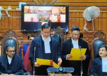 چیف جسٹس نے جسٹس محمد یوسف وانی کو بحیثیت ایڈیشنل جج کے عہدے کا حلف دِلایا