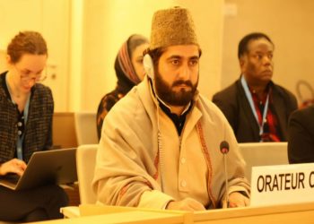 کشمیری کارکن نے پاکستان کے پاراچنار کے پشتون شیعوں کی حالت زار کی طرف توجہ مبذول کرائی