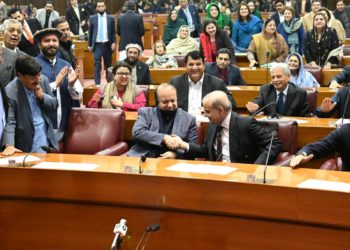 شہباز شریف پاکستان کے نئے وزیراعظم منتخب