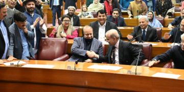 شہباز شریف پاکستان کے نئے وزیراعظم منتخب