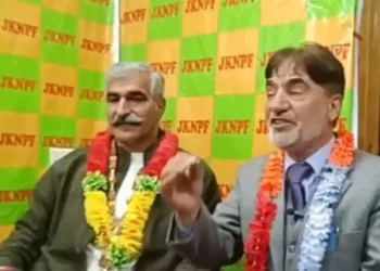 محروس علیحدگی پسند لیڈر نعیم خان کا بھائی مین اسٹریم سیاست میں داخل