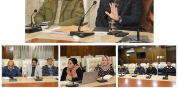ڈی سی سری نگر نے سیلاب پر قابو پانے کی تیاریوں، تخفیف کے اقدامات کا جائزہ لیا