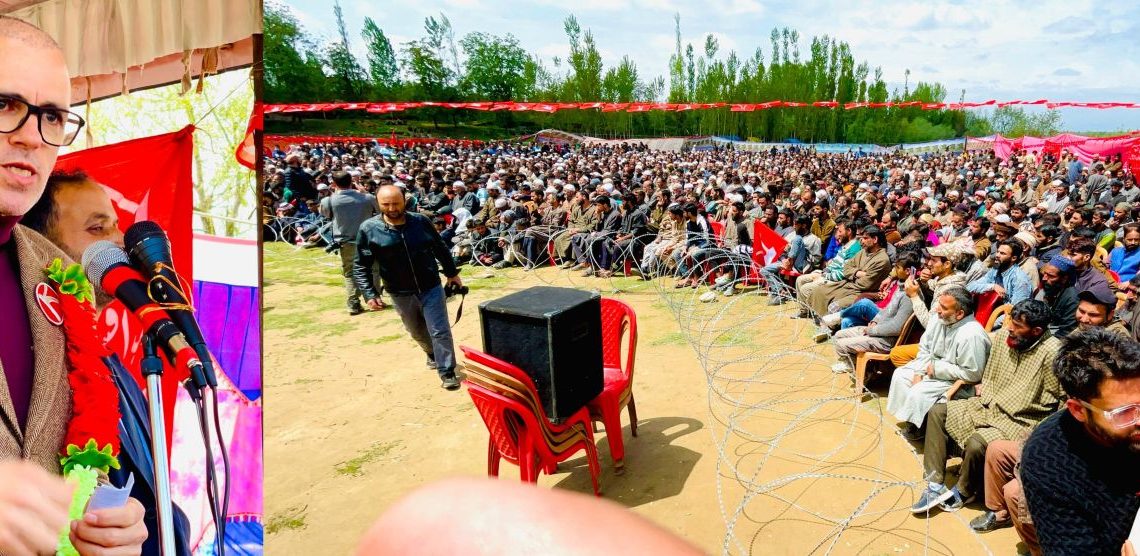 غلطیاں دہرانے کی گنجائش نہیں، سوچ سمجھ کر ووٹ ڈالنے کی ضرورت: عمر عبداللہ