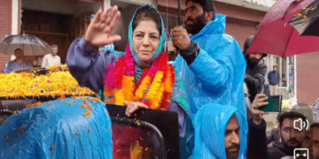یہ الیکشن جموں و کشمیر کی حقیقی آواز پارلیمنٹ تک پہنچانے کیلئے ہے: محبوبہ مفتی