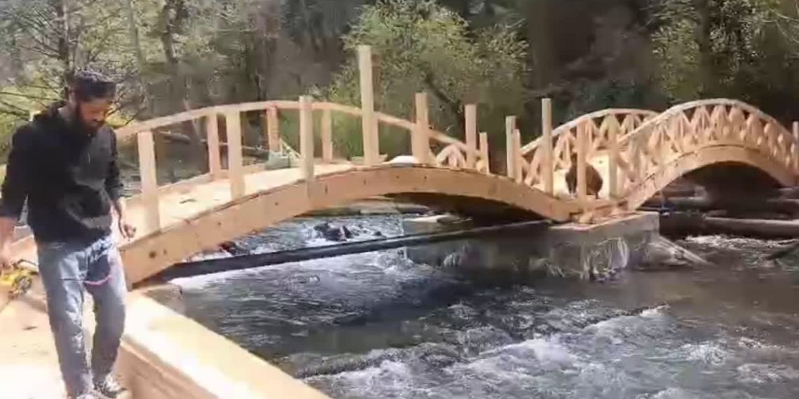 سیاحوں نے کیا باٹنیکل گارڈن، کوکرناگ میں تعمیری سرگرمیوں پر اطمینان کا اظہار