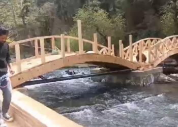 سیاحوں نے کیا باٹنیکل گارڈن، کوکرناگ میں تعمیری سرگرمیوں پر اطمینان کا اظہار