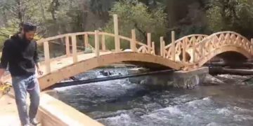 سیاحوں نے کیا باٹنیکل گارڈن، کوکرناگ میں تعمیری سرگرمیوں پر اطمینان کا اظہار