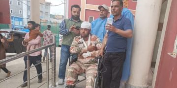 محبوبہ مفتی کے قافلے کی کار حادثہ کی شکار، آئی ٹی بی پی جوان زخمی