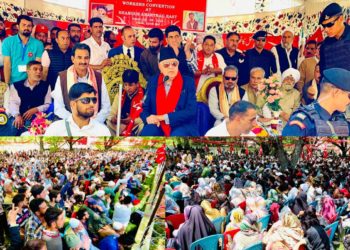 جموں وکشمیر کے پشتینی باشندوں کو محتاج بنانے میں کوئی کسر باقی نہیں چھوڑی گئی: ڈاکٹر فاروق عبداللہ