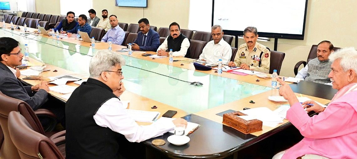 منشیات سے پاک جموں و کشمیر بنانے کے لیے منشیات کے خلاف زیرو ٹالرنس ۔ منوج سنہا