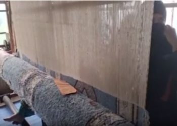 بانڈی پورہ میں لڑکیاں قالین کی بنائی کرکے خود کفیل بن رہی ہے
