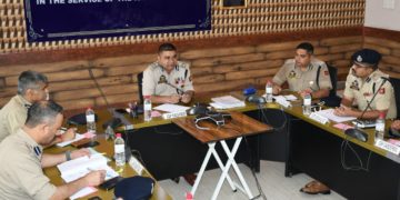 آئی جی پولیس نے امرناتھ یاترا کی سیکورٹی کا لیا جائزہ