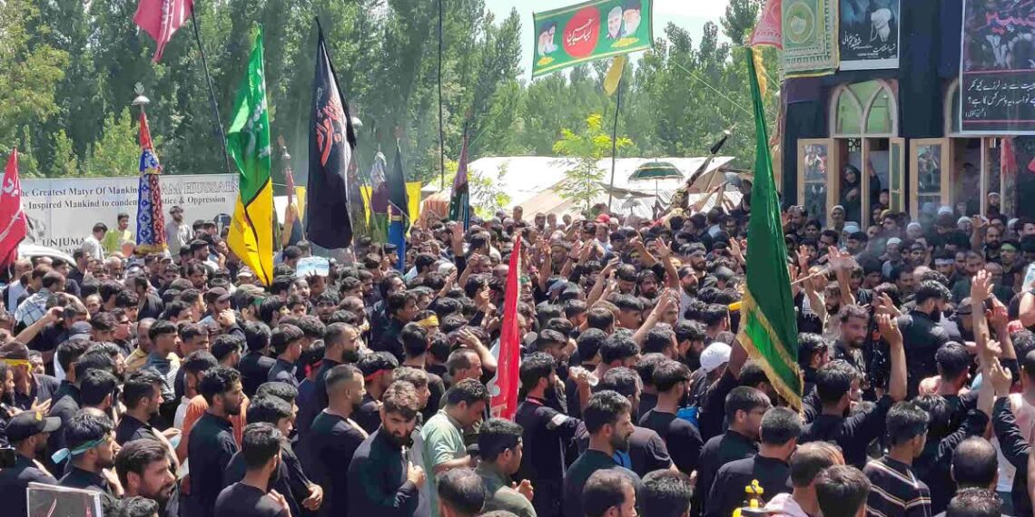 کشمیر کے طول و عرض میں جلوس عزا برآمد