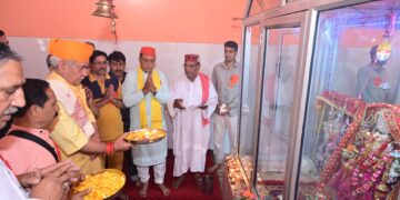 اننت ناگ، منوج سنہا نے ’مہا یگیہ، کیلاش پوجا‘ میں کی شرکت