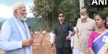 سیلاب سے متاثرہ وایناڈ کا وزیراعظم مودی کا دورہ