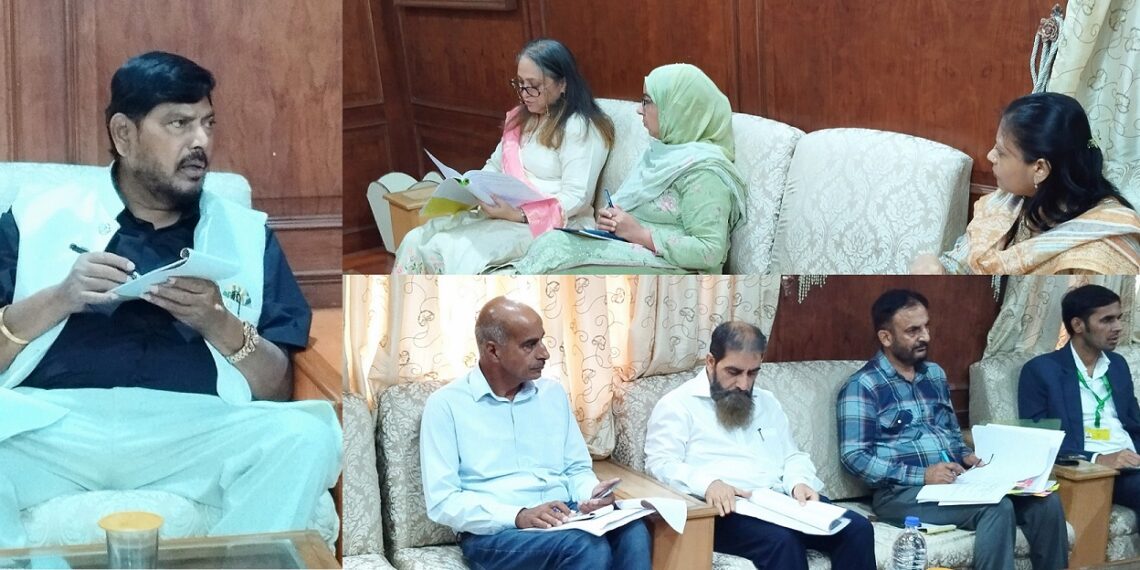 جموں وکشمیر کا ریاستی درجہ امسال کے اکتوبر میں بحال ہوسکتا ہے، مرکزی وزیر مملکت