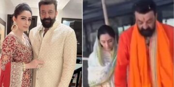 65 سالہ بالی وُڈ اداکار سنجے دت نے دوبارہ شادی کر لی
