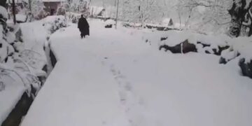 جموں و کشمیر شدید سردی کی گرفت میں، درجہ حرارت مائنس 19 ڈگری سینٹی گریڈ سے نیچے