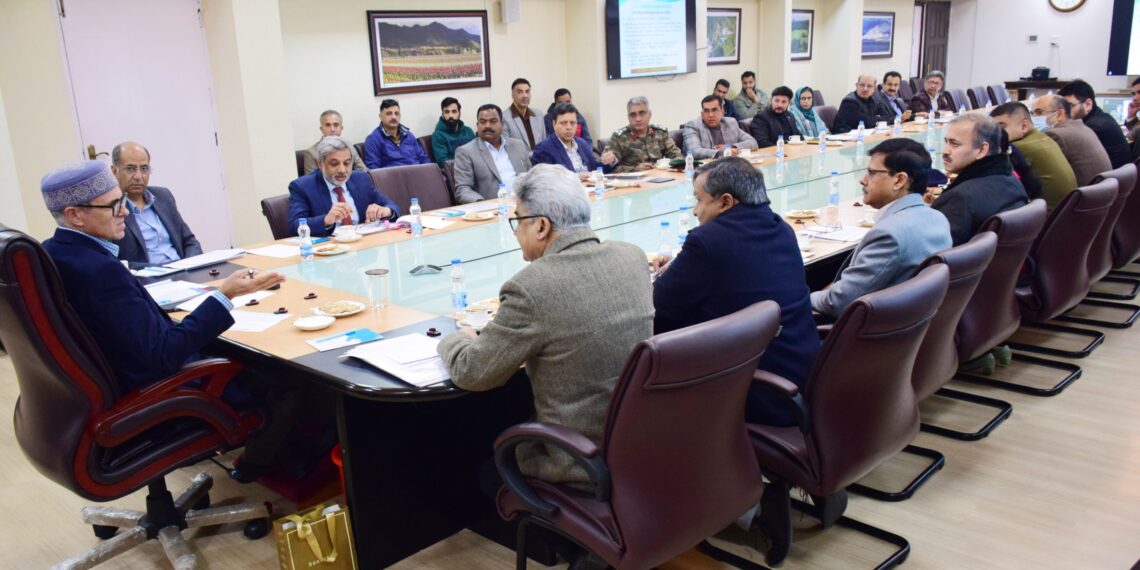 وزیر اعلیٰ عمر عبداللہ نے سرمائی تیاریوںکے منصوبوں پر مؤثر عمل آوری پر زوردیا