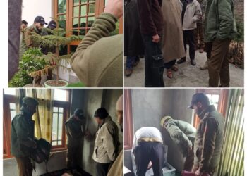 سری نگر کے بٹہ مالو اور ایچ ایم ٹی میں پولیس کے چھاپے