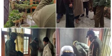 سری نگر کے بٹہ مالو اور ایچ ایم ٹی میں پولیس کے چھاپے